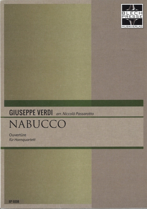 Verdi, Nabucco Ov. (4Hn) (Blechpresse)