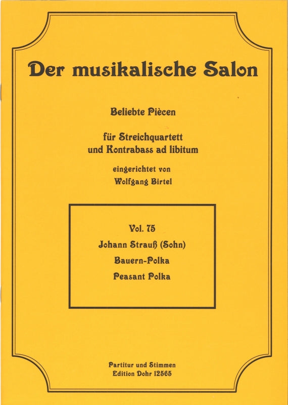 Strauss,J., Bauern-Polka op. 276 (Dohr)