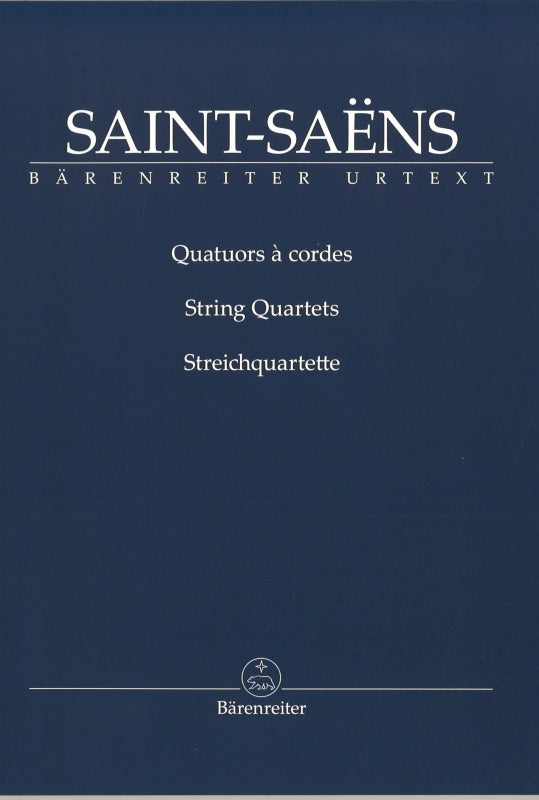 Saint-Saens, String Quartets No. 1, 2 (Barenreiter)