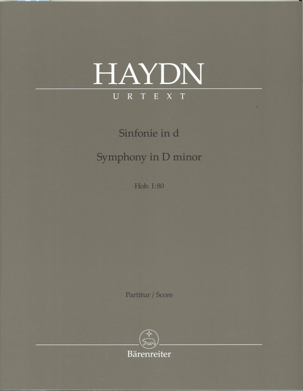 Haydn, Symphony No. 80 Full Score (Barenreiter)