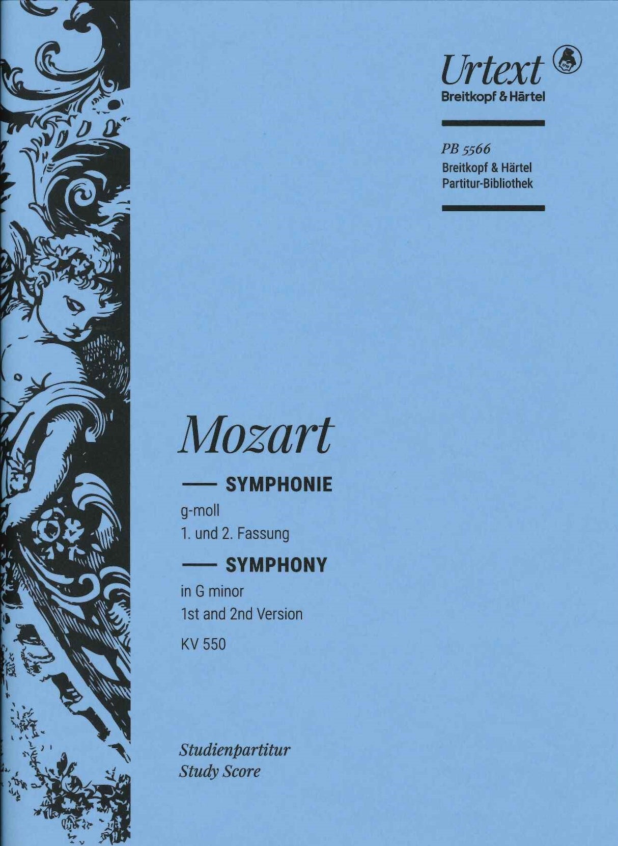 Mozart, Symphony No. 40 (2 versions) (Breitkopf)