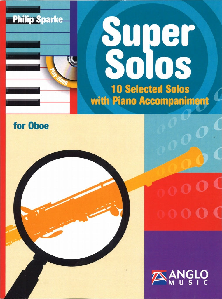 Sparke, Super Solos (Ob,Pf) (Anglo Music Press)