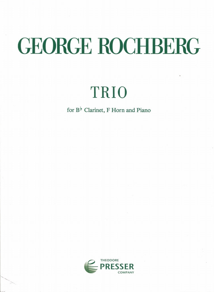 Rochberg, Trio (Cl,Hn,Pf) (Presser)