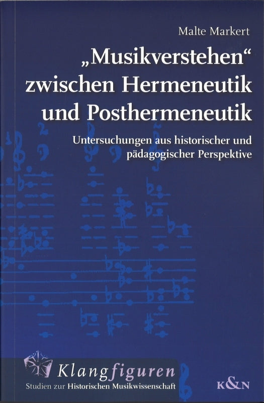 Markert, 'Musikverstehen' zwischen Herme (Konigshausen & Neumann)