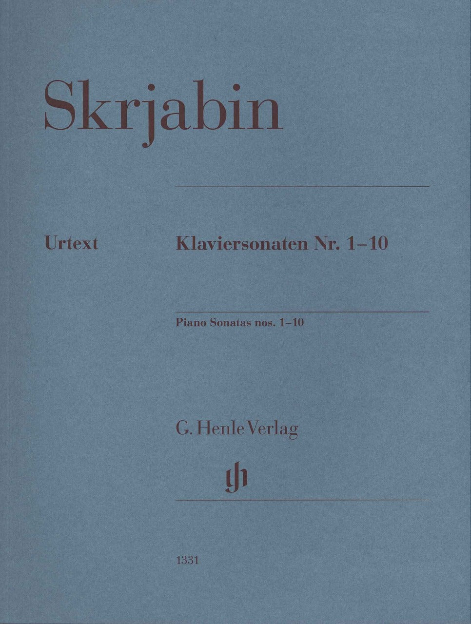 Scriabin, Sonatas No. 1-10 (Henle)