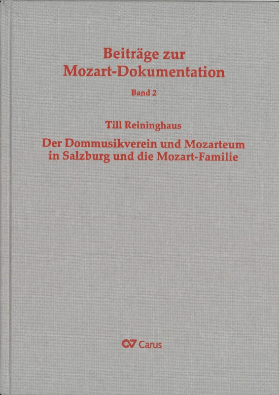 Reininghaus, Dommusikverein und Mozarteu (Carus)