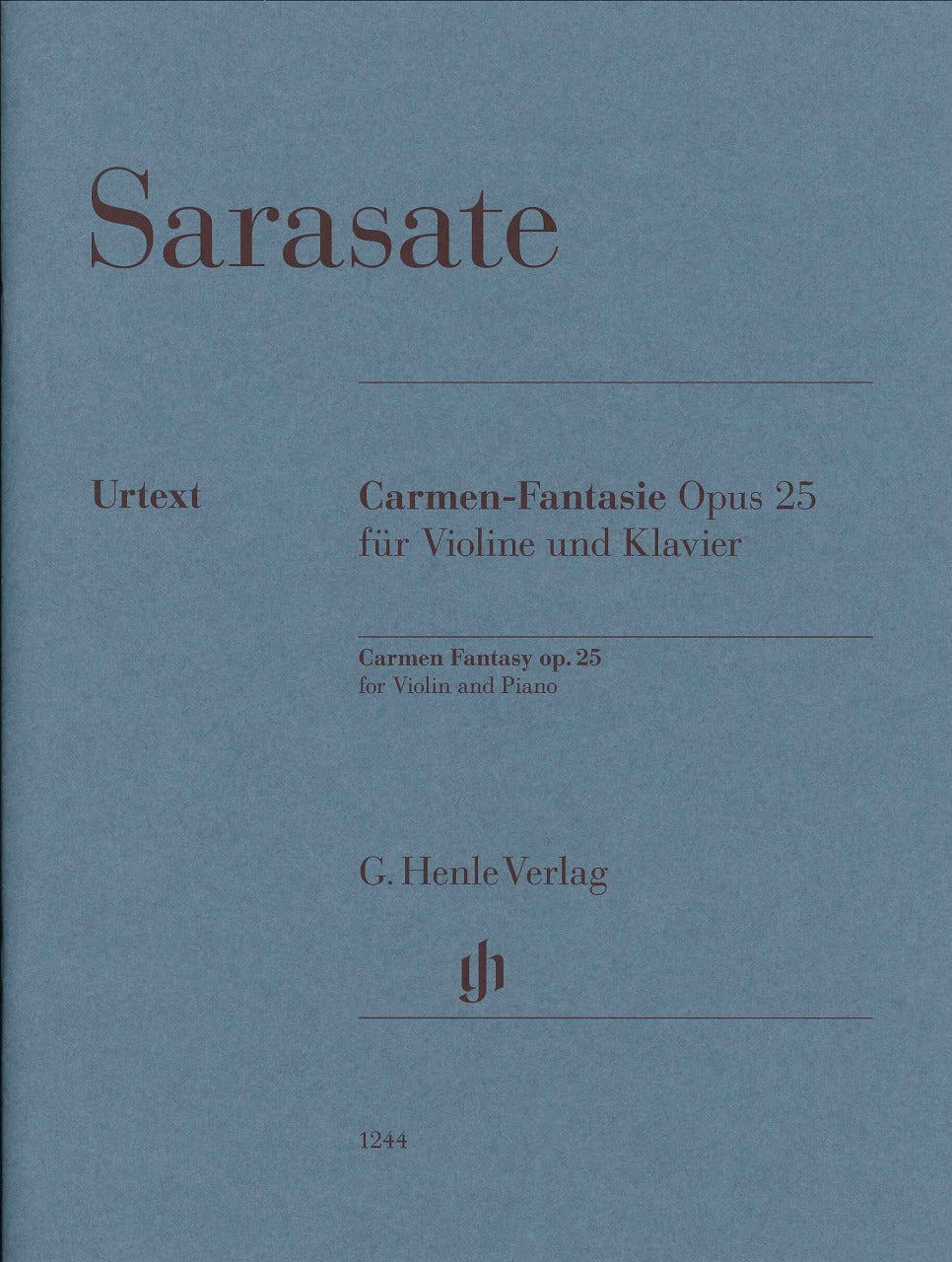 Sarasate, Carmen-Fantasie op. 25 (Jost) (Henle)