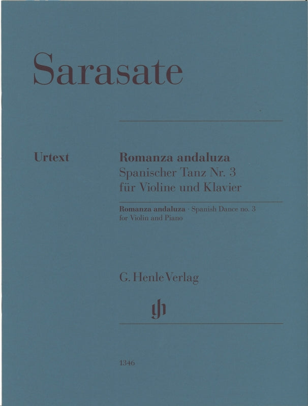 Sarasate, Romanza andaluza (Jost) (Henle)