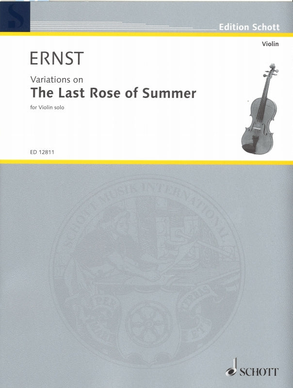 Ernst, Last Rose of Summer (Vn Solo) (Schott)