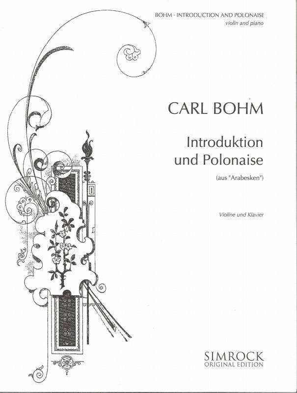 Bohm, Introduction and Polonaise (Simrock)