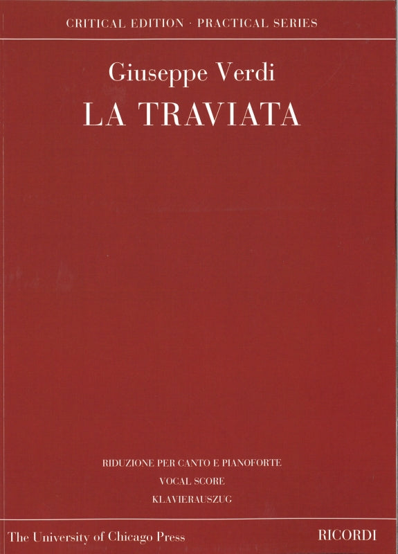 Verdi, Traviata (Seta) [I/E] (Chicago Press, The University of/Ricordi)