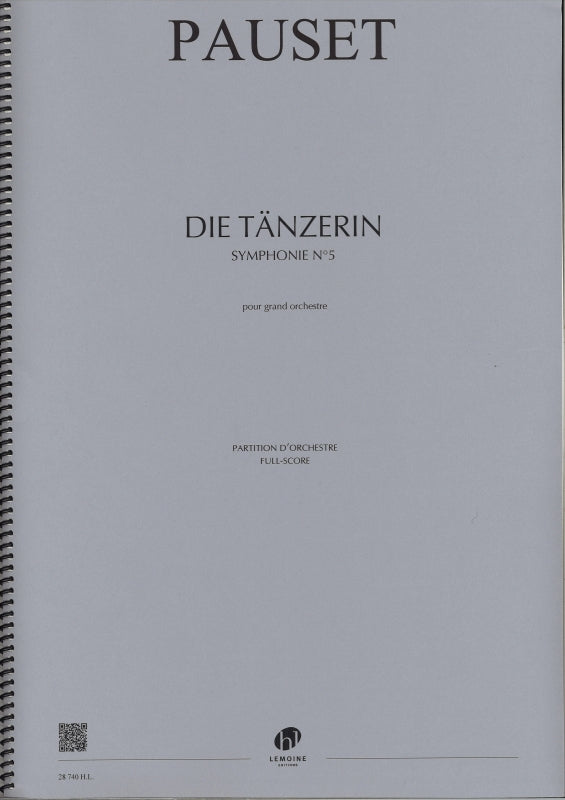 Pauset, Symphonie Nr. 5 Die Tanzerin (Lemoine)
