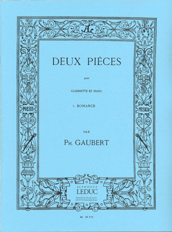 Gaubert, 2 Pieces, 1: Romance (Leduc)