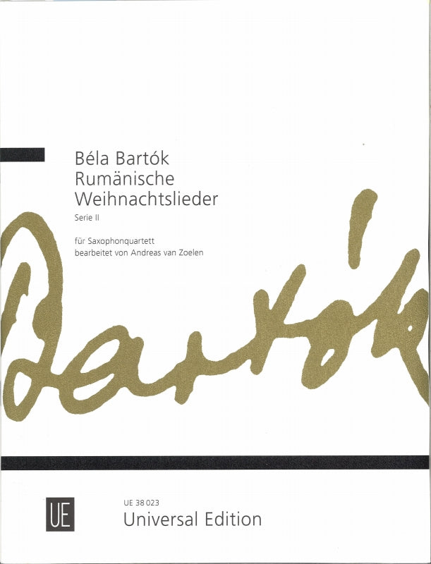 Bartok, Rumanische Weihnachtslieder II (Universal)