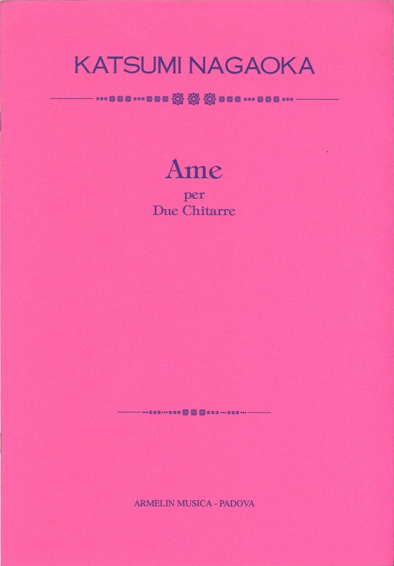 Nagaoka, Ame (2Guit) (Armelin Musica)