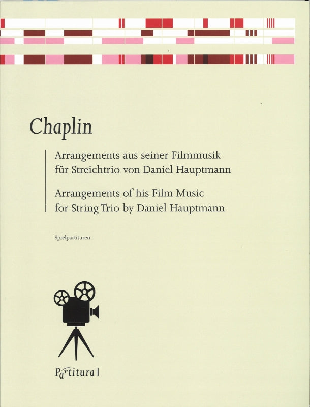 Chaplin, Film Music (Vn,Va,Vc) (Partitura Verlag)