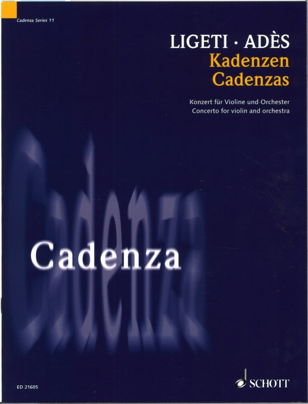 Ligeti/Ades, Concerto, Cadenzas (Schott)