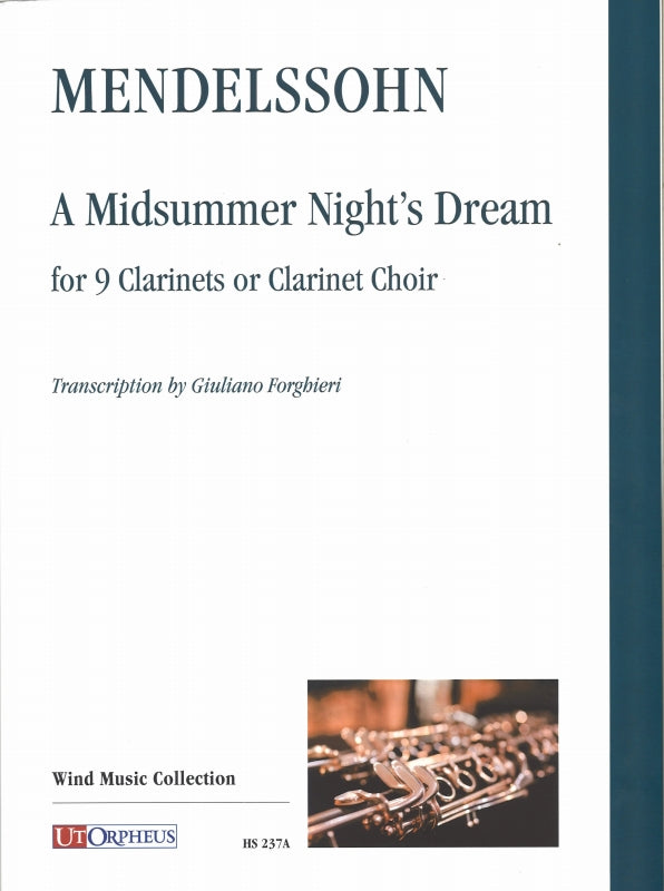 Mendelssohn, Midsummer Night's... Score (Ut Orpheus)