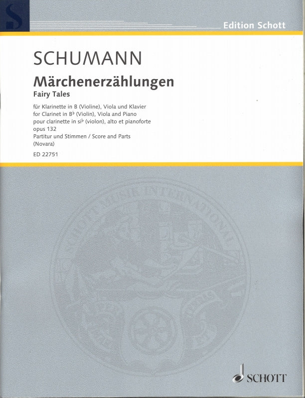 Schumann, Marchenerzahlungen op. 132 (Schott)