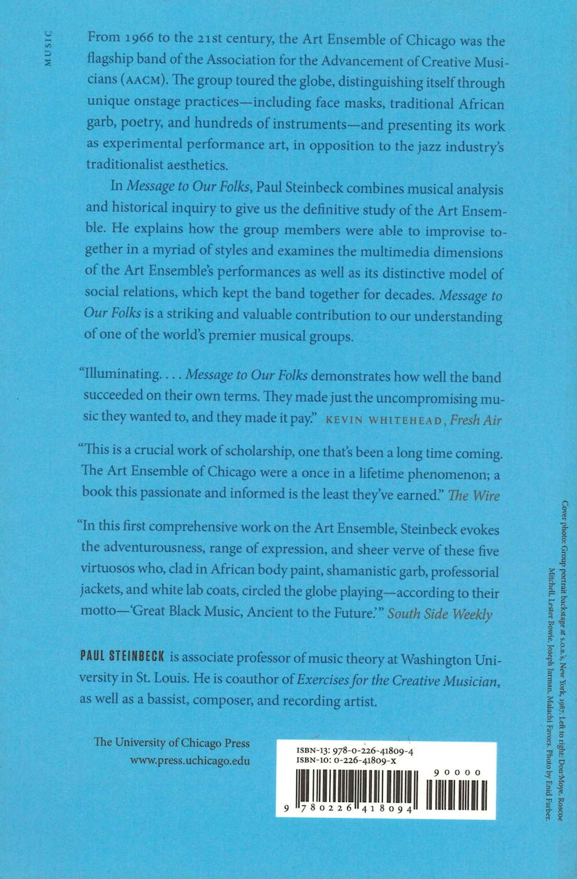 Steinbeck, Message to Our Folks (paper) (Chicago Press, University of)