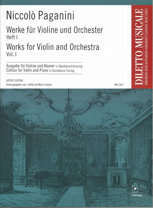 Paganini, Werke Vn,Orch 1: Scordatura (Doblinger)