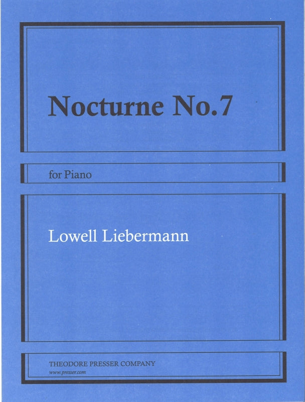 Liebermann, Nocturne No. 7 op. 65 (1999) (Presser)