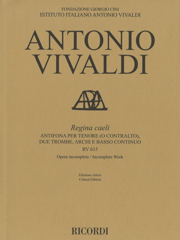 Vivaldi, Regina caeli RV 615 (Ricordi)