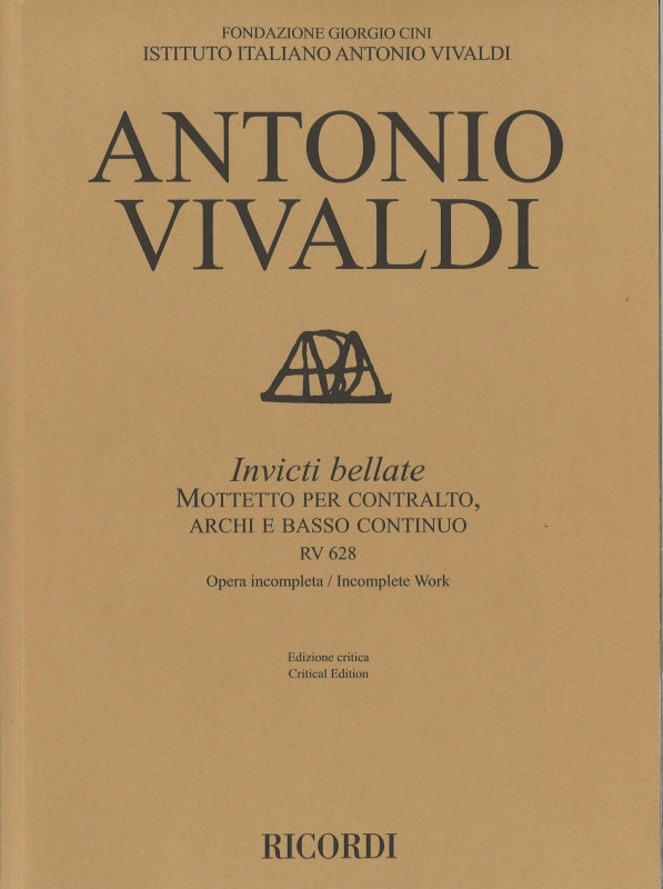 Vivaldi, Invicti bellate. RV 628 (Ricordi)