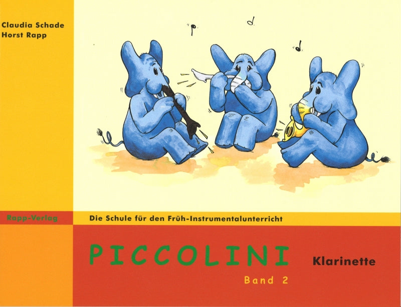 Schade/Rapp, Piccolini 2. Kllarinette (Rapp-Verlag)