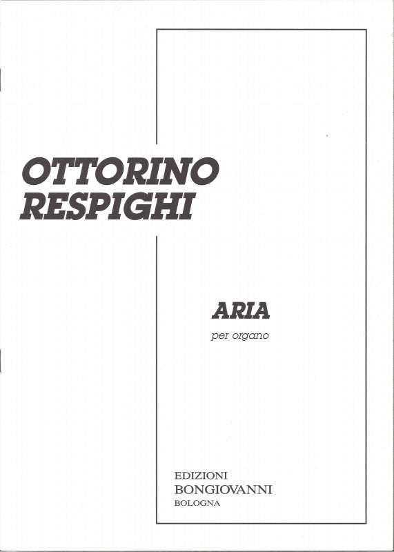 Respighi, Aria (Fuser) (Bongiovanni)