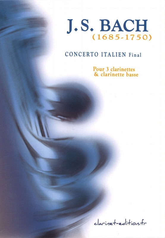 Bach, Concerto italien Final (3Bb,BsCl) (Clarinet Edition)