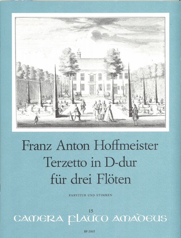 Hoffmeister, Terzetto in D (3Fl) (Amadeus Verlag)