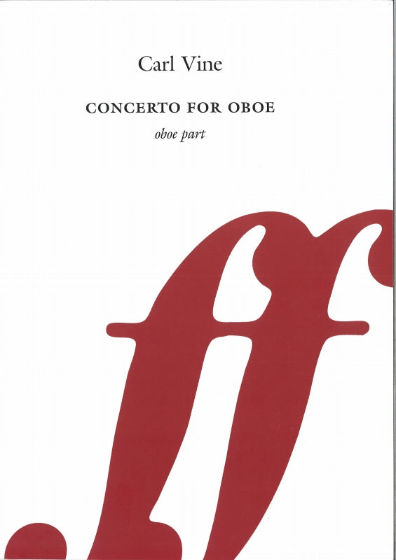 Vine, Concerto for Oboe: oboe part (Faber Music)
