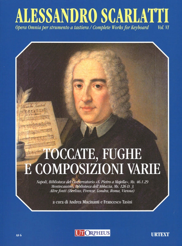 Scarlatti,A., Complete Works for Kbd 6 (Ut Orpheus)