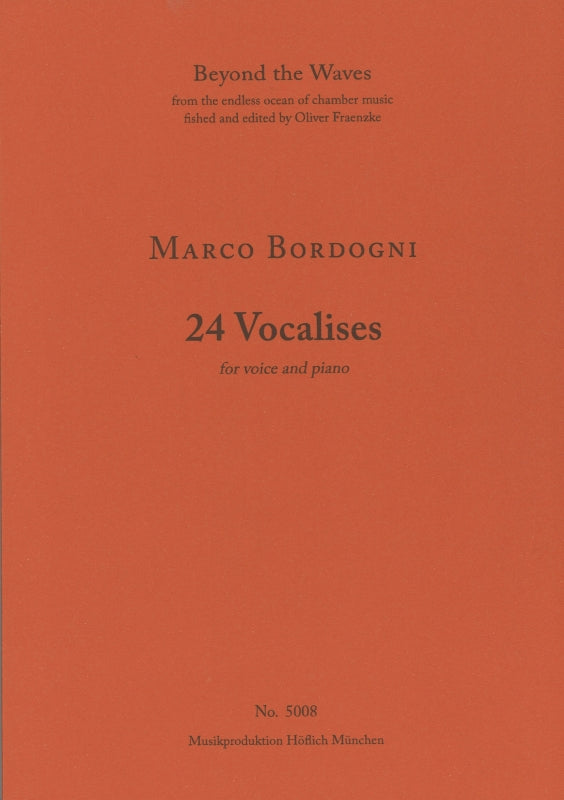 Bordogni, 24 Vocalises (Hoflich)