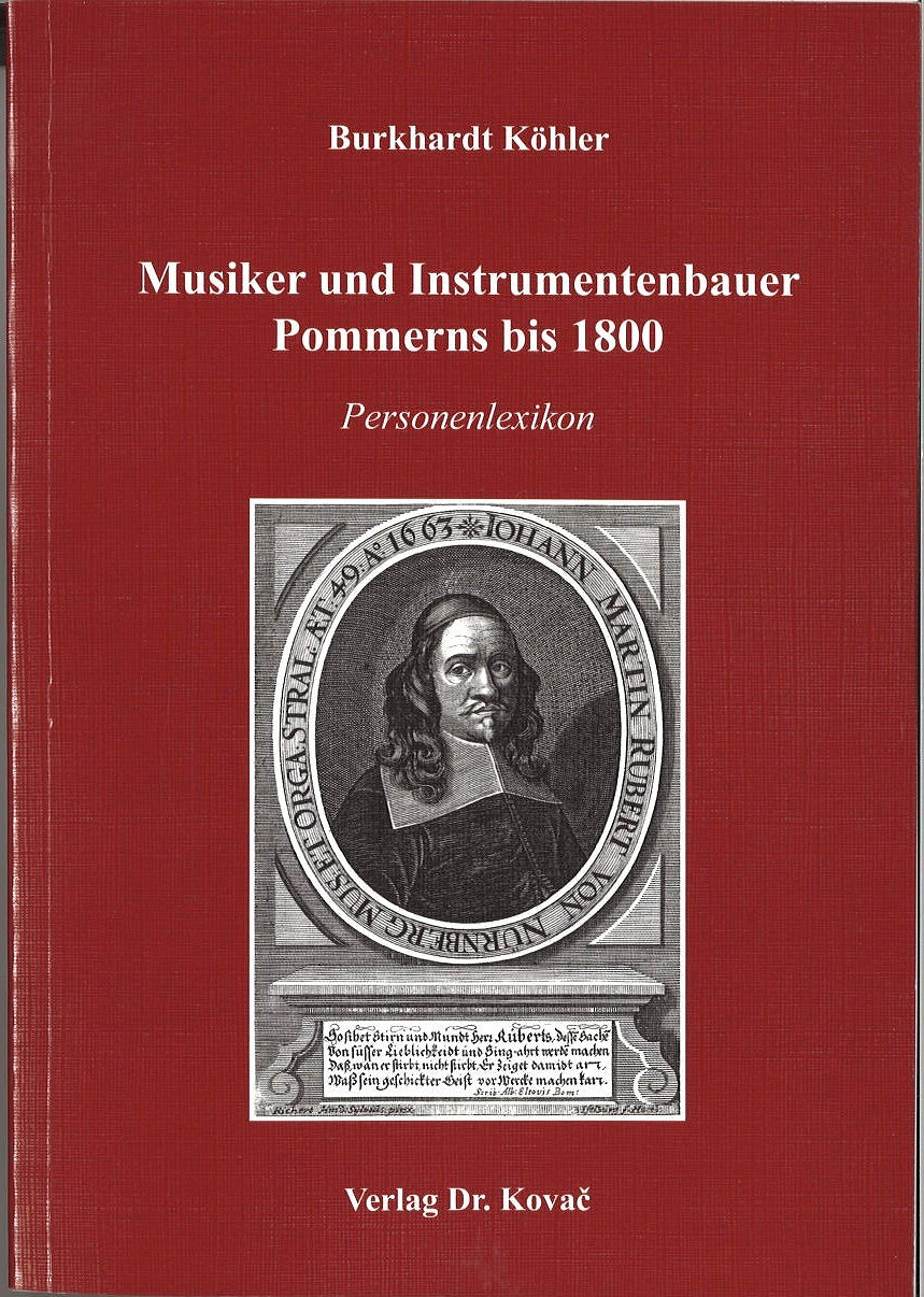 Kohler, Musiker und Instrumentenbauer (Verlag Dr. Kovac)