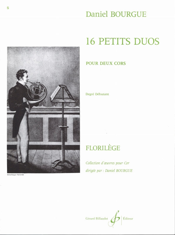 Bourgue, 16 Petits Duos (Billaudot)