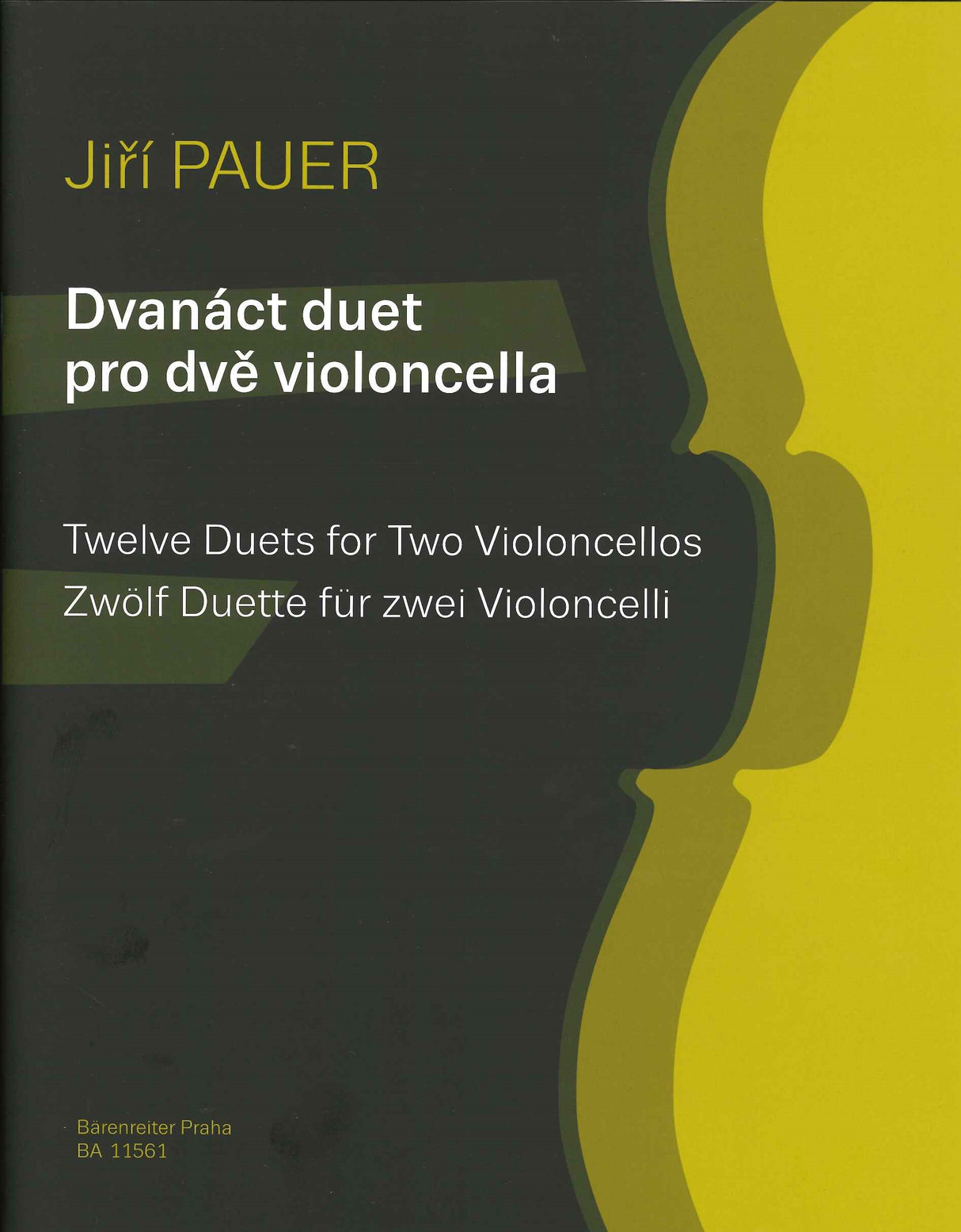 Pauer, 12 Duets for 2 Violoncellos (Barenreiter)