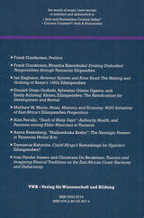 World of Music Vol. 3(2014) 1, 2 (2vols (VWB-Verlag fur Wissenschaft und Bildung)