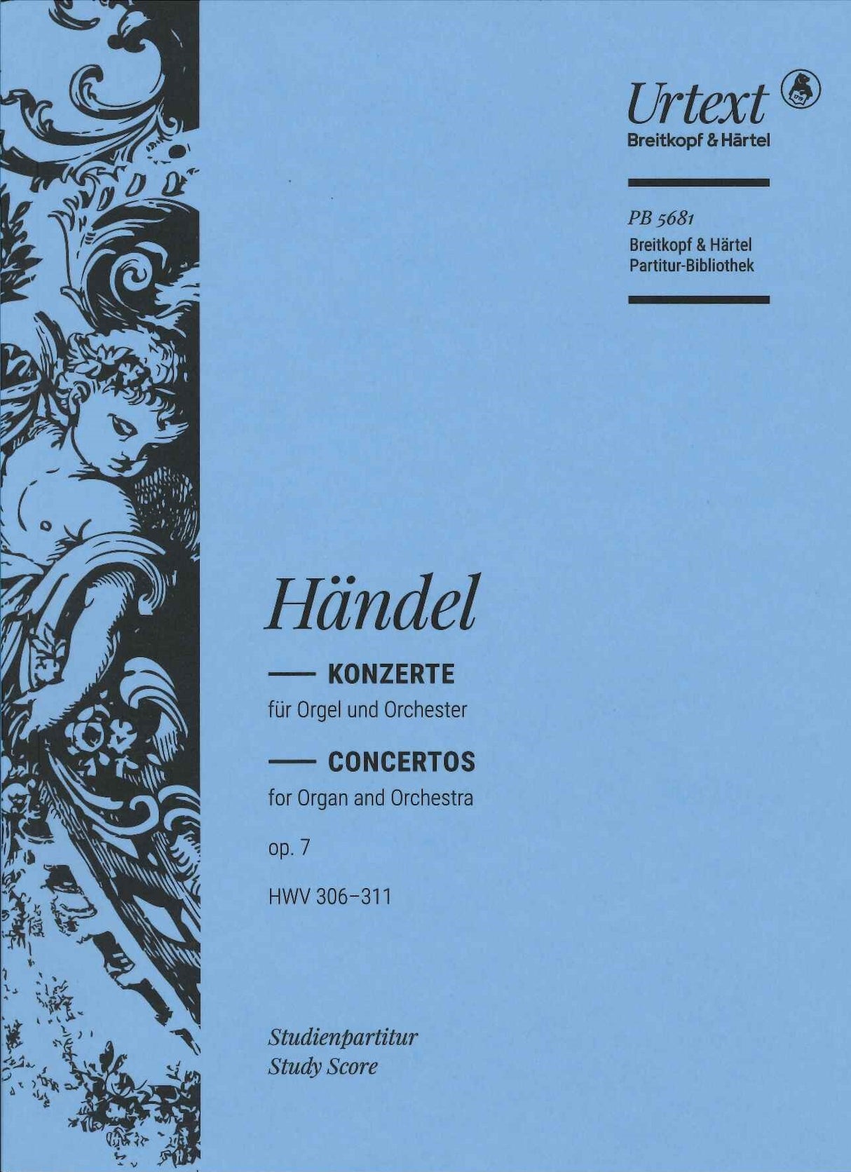 Handel, Concertos for Organ op. 7 (Breitkopf)