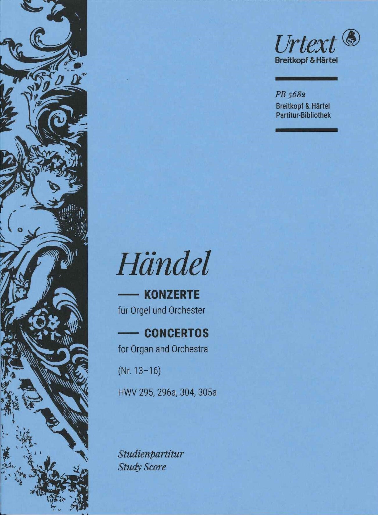 Handel, Concertos for Organ No. 13-16 (Breitkopf)