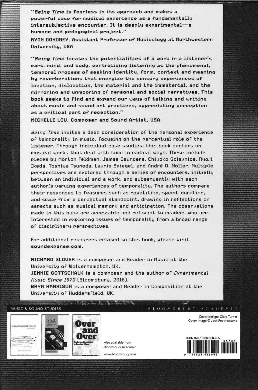 Glover, Being Time: Case Studies (hard) (Bloomsbury Academic)