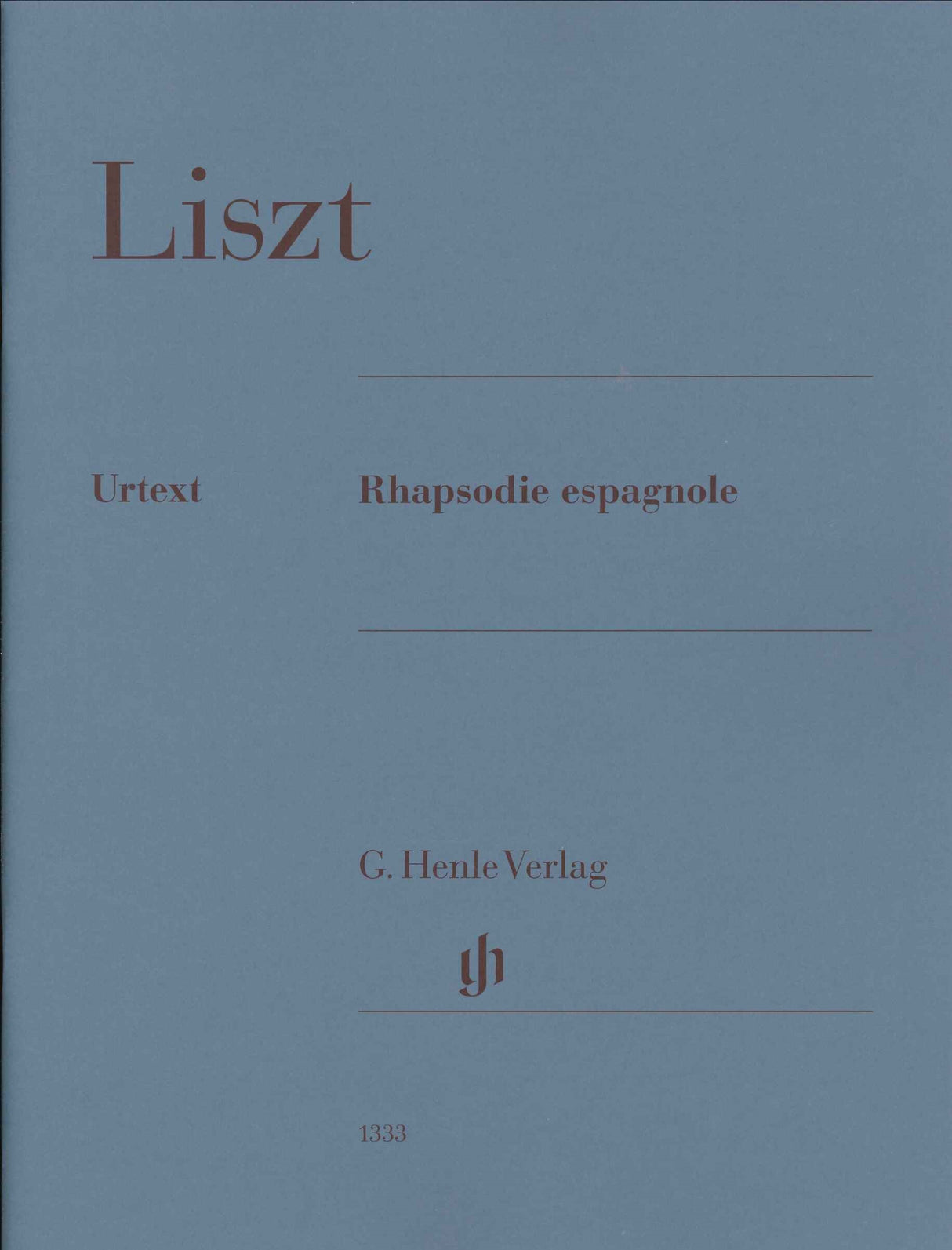 Liszt, Rhapsodie espagnole S 254 (rev.) (Henle)