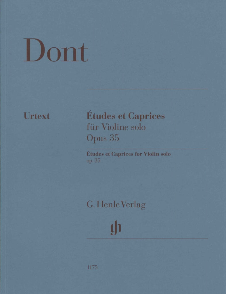 Dont, Etudes and Caprices op. 35 (Henle)
