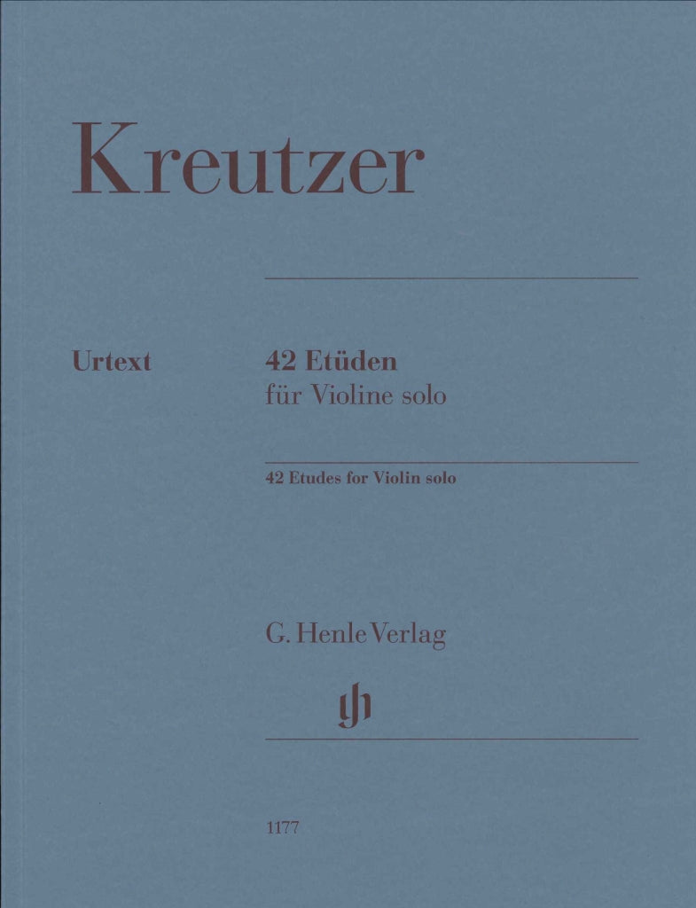 Kreutzer, 42 Etudes (Gertsch/Turban) (Henle)