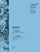 Spohr, Concerto for Clarinet No. 2 (Henle/Breitkopf)