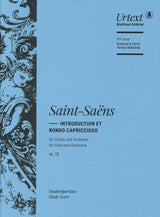 Saint-Saens, Intro & Rondo Study Score (Henle/Breitkopf)
