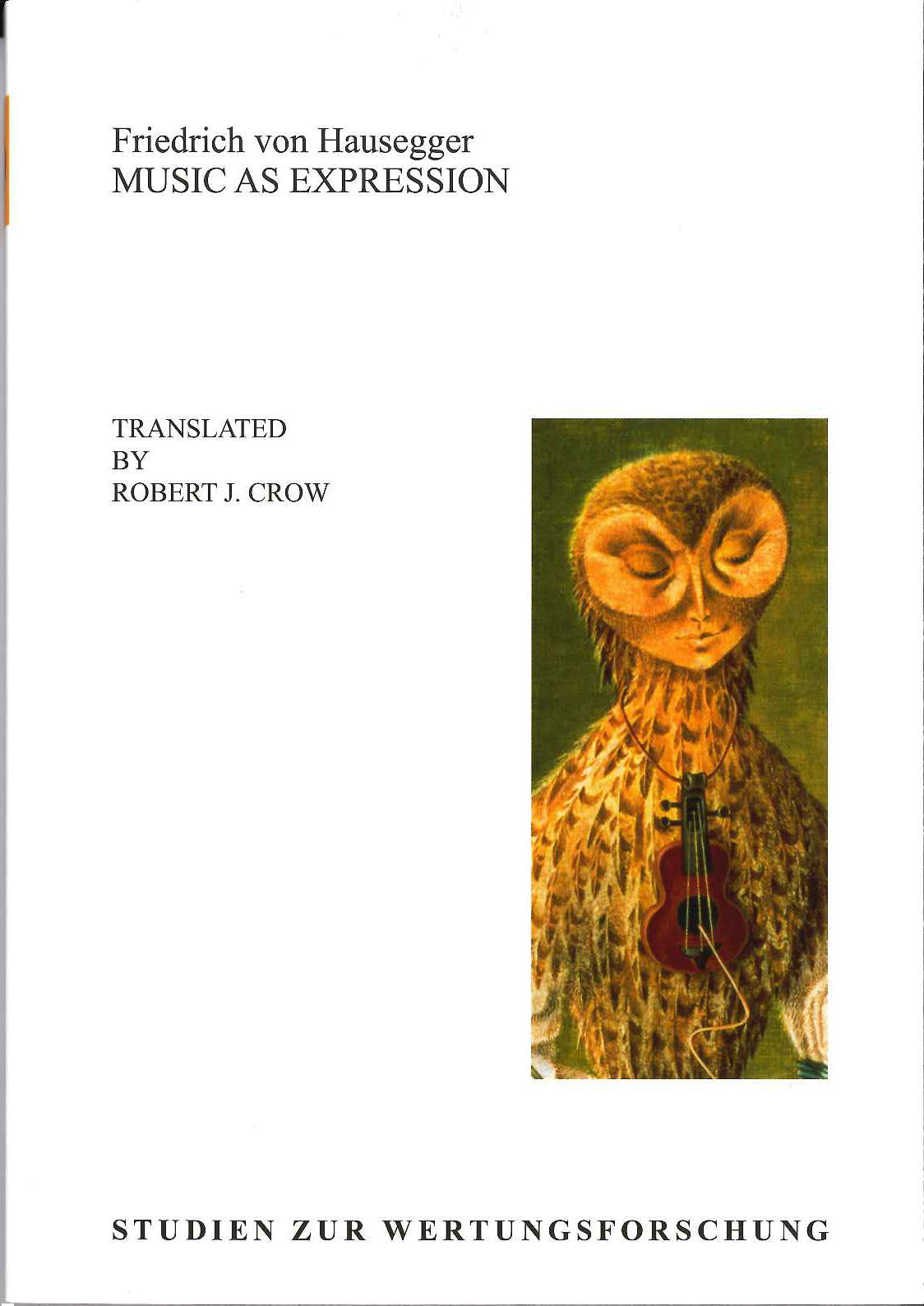 Hausegger, Music as Expression (Universal)