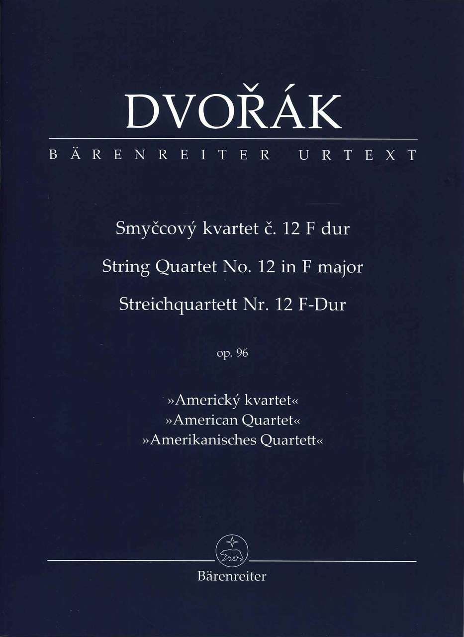 Dvorak, String Quartet No.12 American (Barenreiter)