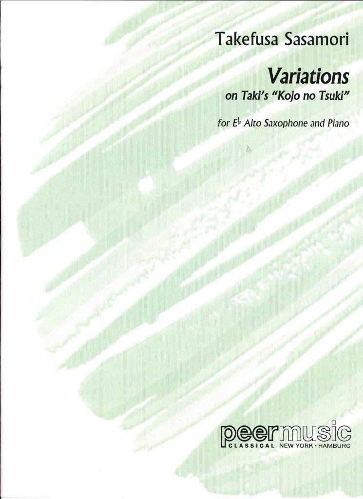 Sasamori, Variations on 'Kojo no tsuki' (Peermusic)
